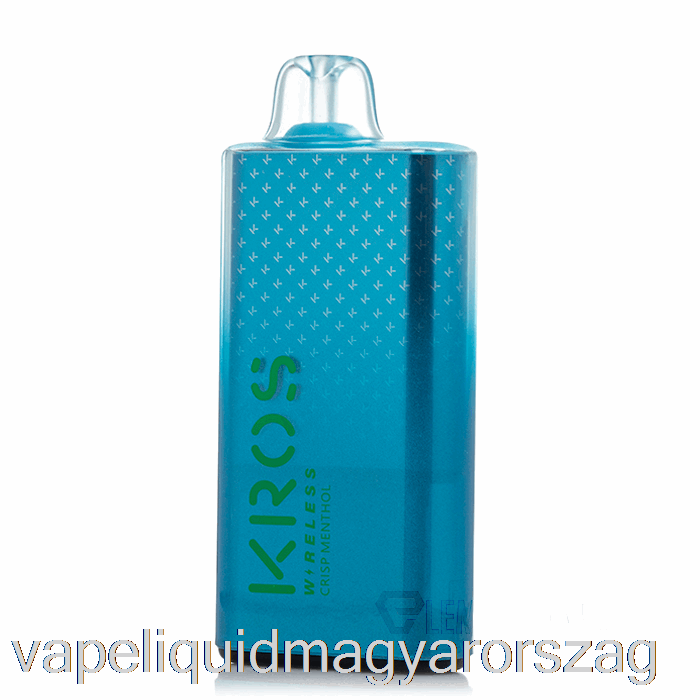 Kros Vezeték Nélküli 9000 Eldobható Crisp Mentol Vape E Cigi